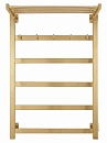 Полотенцесушитель электрический Secado Корсико 1 КСП 80x60 золото матовое