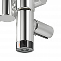 Блок управления с ТЭНом Terma ONE 300W, Круглый, скрытый, хром
