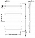 Полотенцесушитель электрический латунный Secado Флоренция 2 60x80 бронза