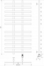 Полотенцесушитель электрический Secado Понтида 4 120x20x70 черный матовый