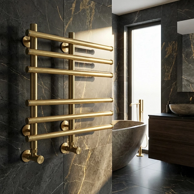 Полотенцесушитель электрический Secado Турин 3 60x20x60 золото матовое