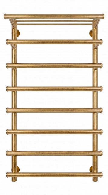 Полотенцесушитель электрический латунный Secado Турин 6 100x50x60 бронза