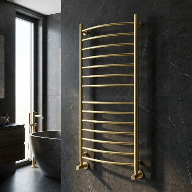 Полотенцесушитель электрический Secado Милан 4 120x60 золото матовое