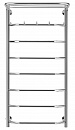 Полотенцесушитель электрический Secado Агата 1 КСП 100x40 хром