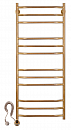 Полотенцесушитель электрический латунный Secado Агата 2 40x120 бронза