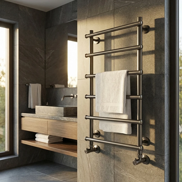 Полотенцесушитель электрический Secado Турин 1 80x60 графит