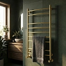 Полотенцесушитель электрический Secado Милан 2 100x40 золото матовое