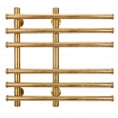 Полотенцесушитель электрический латунный Secado Турин 3 60x20x70 бронза